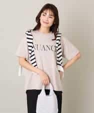 K2KGV29034 a.v.v(アー・ヴェ・ヴェ) クラシックロゴTシャツ ライトグレー