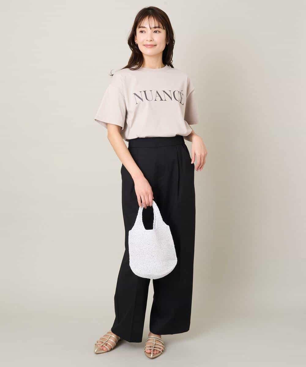 K2KGV29034 a.v.v(アー・ヴェ・ヴェ) クラシックロゴTシャツ ライトグレー