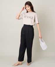 K2KGV29034 a.v.v(アー・ヴェ・ヴェ) クラシックロゴTシャツ ライトグレー