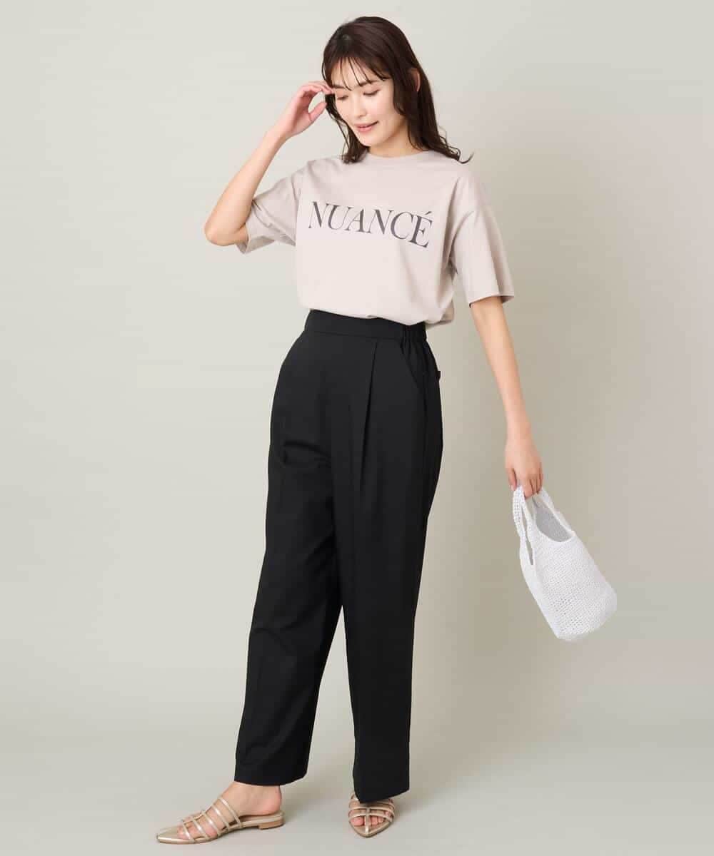 K2KGV29034 a.v.v(アー・ヴェ・ヴェ) クラシックロゴTシャツ ライトグレー