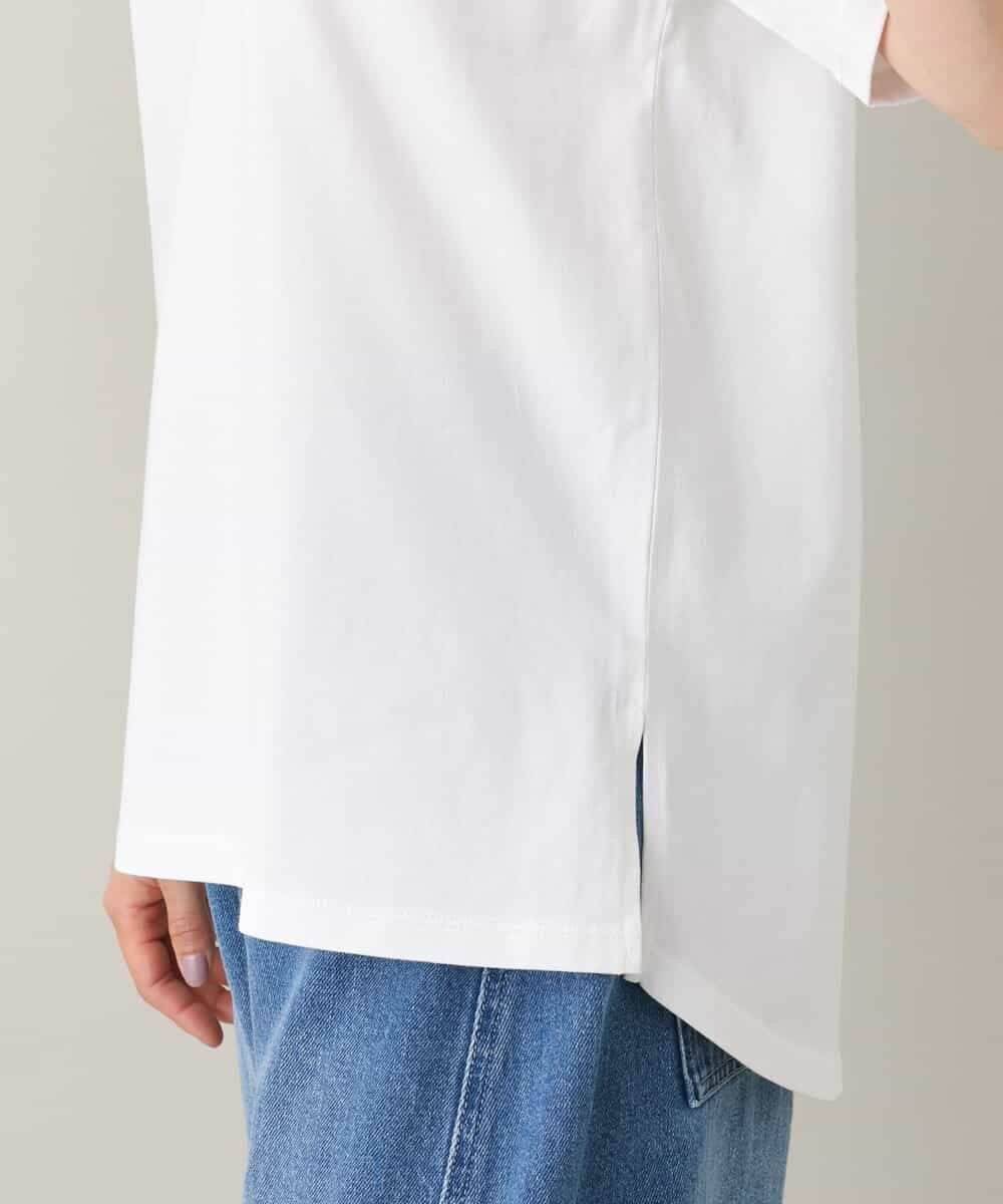 K2KGV29034 a.v.v(アー・ヴェ・ヴェ) クラシックロゴTシャツ ライトグレー