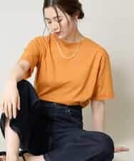 K2KGV30019 a.v.v(アー・ヴェ・ヴェ) 大人のハーフスリーブTシャツ オレンジ