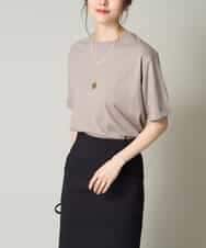 K2KGV30019 a.v.v(アー・ヴェ・ヴェ) 大人のハーフスリーブTシャツ ベージュ