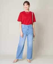 K2KGV30019 a.v.v(アー・ヴェ・ヴェ) 大人のハーフスリーブTシャツ ブラック