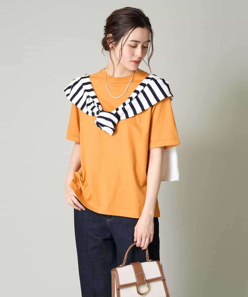 K2KGV30019 a.v.v(アー・ヴェ・ヴェ) 大人のハーフスリーブTシャツ ブラック