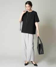 K2KGV30019 a.v.v(アー・ヴェ・ヴェ) 大人のハーフスリーブTシャツ ブラック