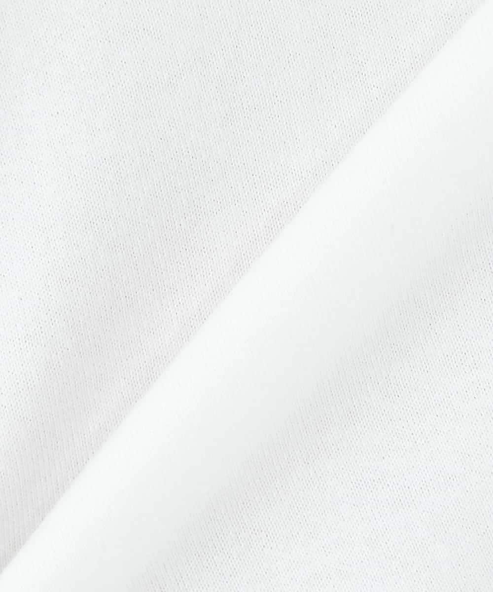 K2KHA46034 a.v.v(アー・ヴェ・ヴェ) 【コットン100%】フレンチスリーブロゴTシャツ グレージュ