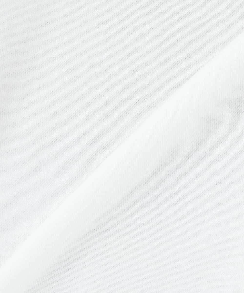 K2KHA54034 a.v.v(アー・ヴェ・ヴェ) 【コットン100%】コンパクト刺繍ロゴTシャツ グレージュ