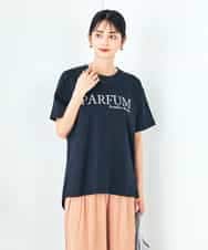 K2KHA55034 a.v.v(アー・ヴェ・ヴェ) 【コットン100%】大人のロゴTシャツ オレンジ