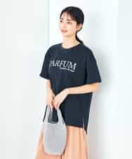 K2KHA55034 a.v.v(アー・ヴェ・ヴェ) 【コットン100%】大人のロゴTシャツ オレンジ
