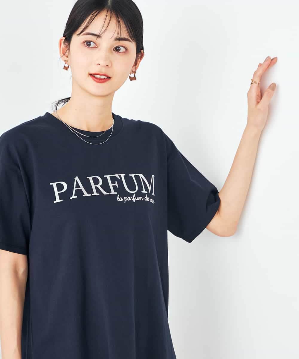 K2KHA55034 a.v.v(アー・ヴェ・ヴェ) 【コットン100%】大人のロゴTシャツ オレンジ