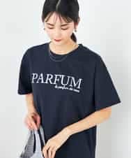 K2KHA55034 a.v.v(アー・ヴェ・ヴェ) 【コットン100%】大人のロゴTシャツ オレンジ