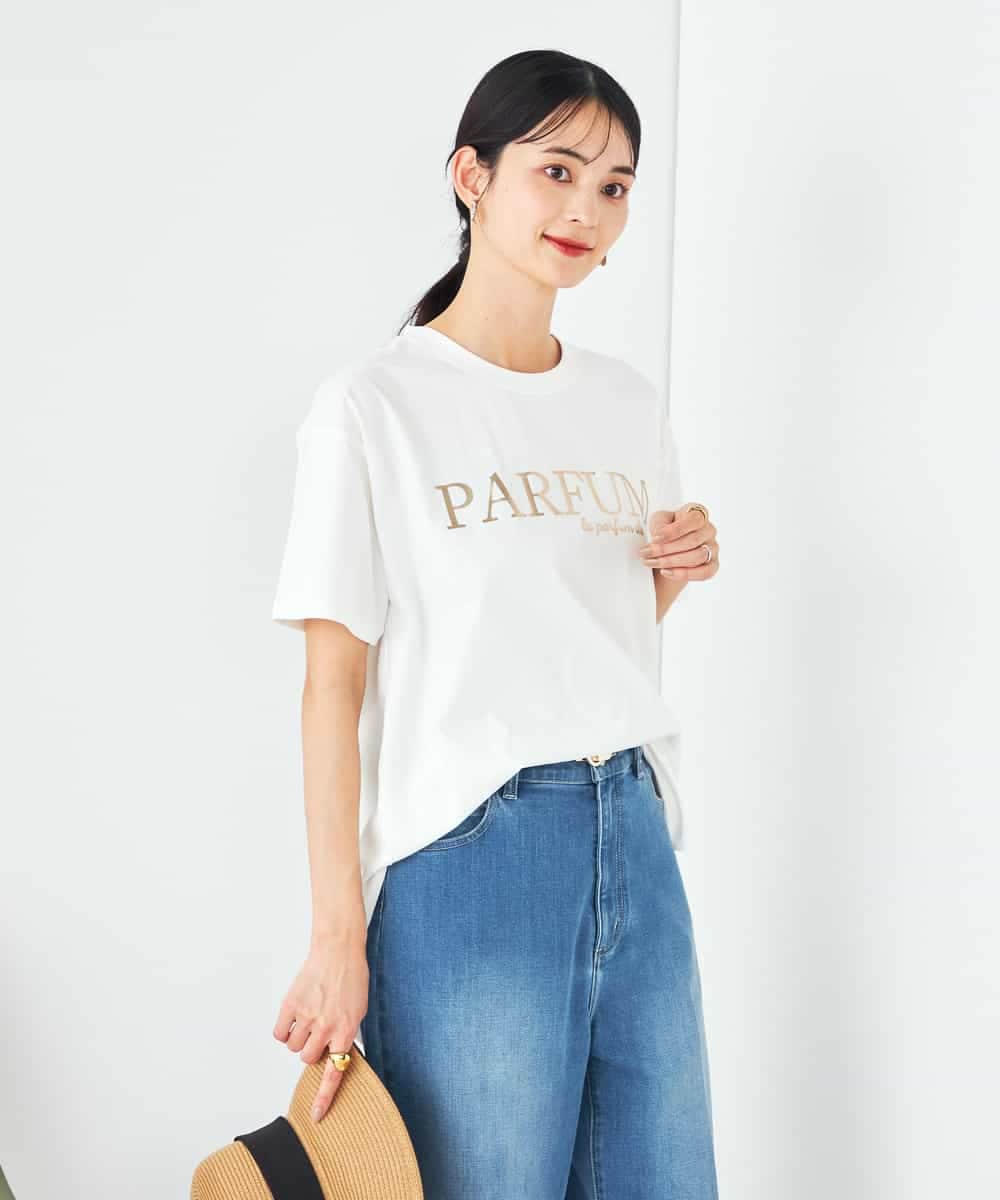 K2KHA55034 a.v.v(アー・ヴェ・ヴェ) 【コットン100%】大人のロゴTシャツ オレンジ