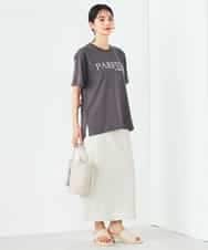 K2KHA55034 a.v.v(アー・ヴェ・ヴェ) 【コットン100%】大人のロゴTシャツ オレンジ