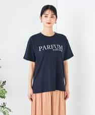 K2KHA55034 a.v.v(アー・ヴェ・ヴェ) 【コットン100%】大人のロゴTシャツ オレンジ