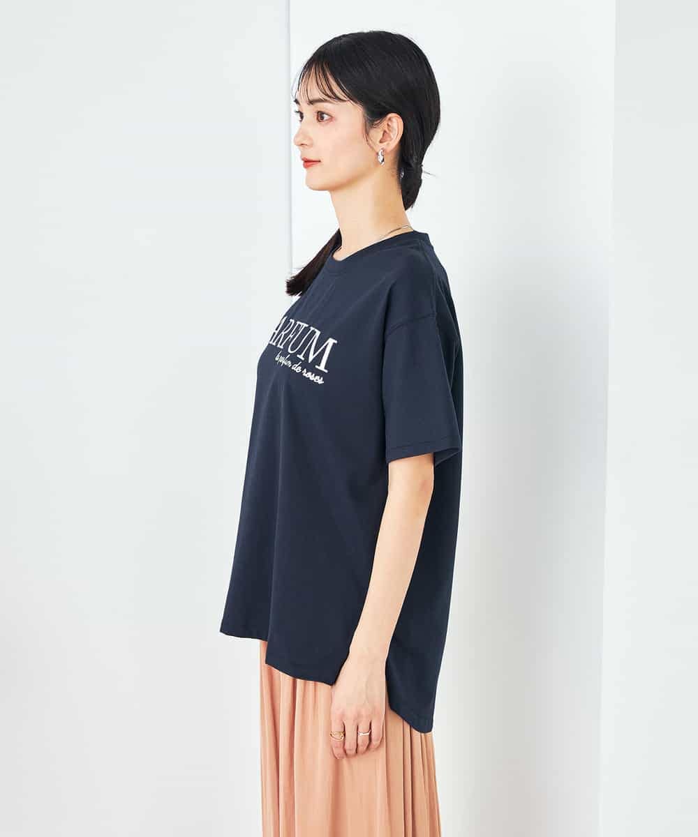 K2KHA55034 a.v.v(アー・ヴェ・ヴェ) 【コットン100%】大人のロゴTシャツ オレンジ