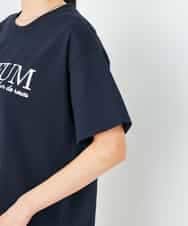 K2KHA55034 a.v.v(アー・ヴェ・ヴェ) 【コットン100%】大人のロゴTシャツ オレンジ