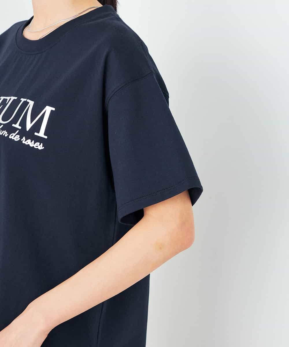 K2KHA55034 a.v.v(アー・ヴェ・ヴェ) 【コットン100%】大人のロゴTシャツ オレンジ