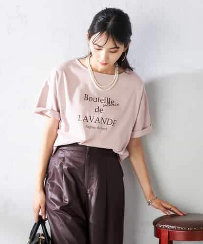 K2KHA68034  【接触冷感/UVカット】ボートネックロゴTシャツ