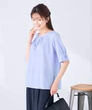 K2KHD40039 a.v.v(アー・ヴェ・ヴェ) タックパフスリーブトップス ライトイエロー