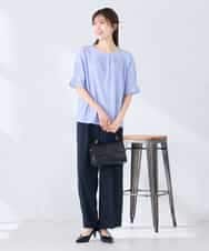 K2KHD40039 a.v.v(アー・ヴェ・ヴェ) タックパフスリーブトップス ライトイエロー