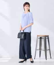 K2KHD40039 a.v.v(アー・ヴェ・ヴェ) タックパフスリーブトップス ライトイエロー