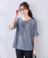 K2KHD40039 a.v.v(アー・ヴェ・ヴェ) タックパフスリーブトップス ライトイエロー