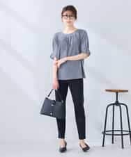 K2KHD40039 a.v.v(アー・ヴェ・ヴェ) タックパフスリーブトップス ライトイエロー