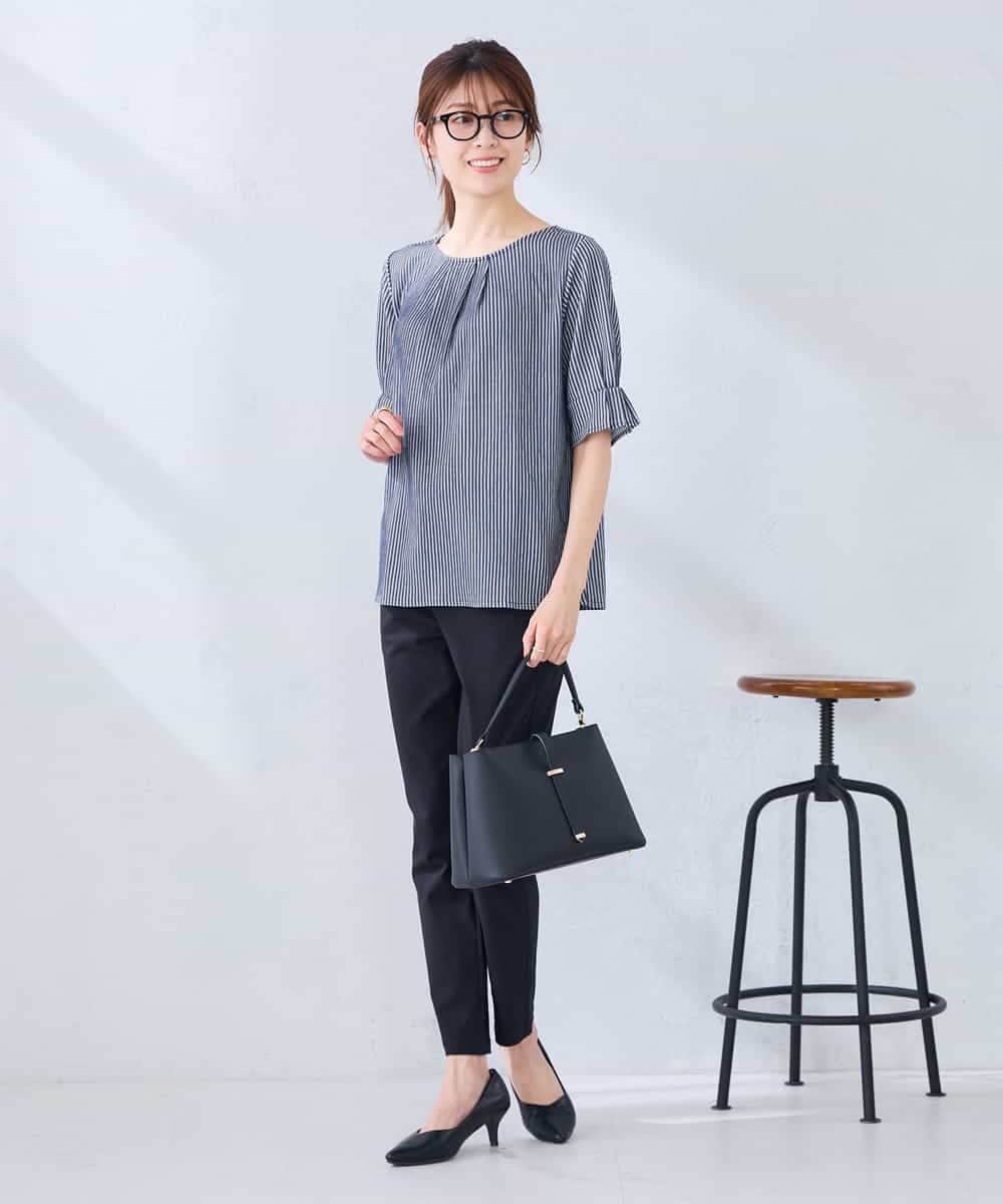 K2KHD40039 a.v.v(アー・ヴェ・ヴェ) タックパフスリーブトップス ライトイエロー