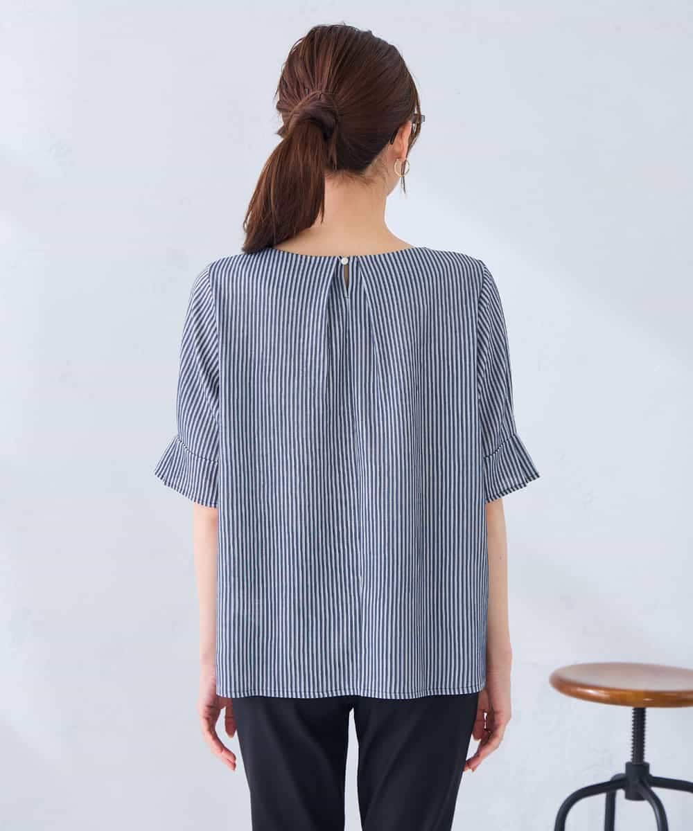 K2KHD40039 a.v.v(アー・ヴェ・ヴェ) タックパフスリーブトップス ライトイエロー