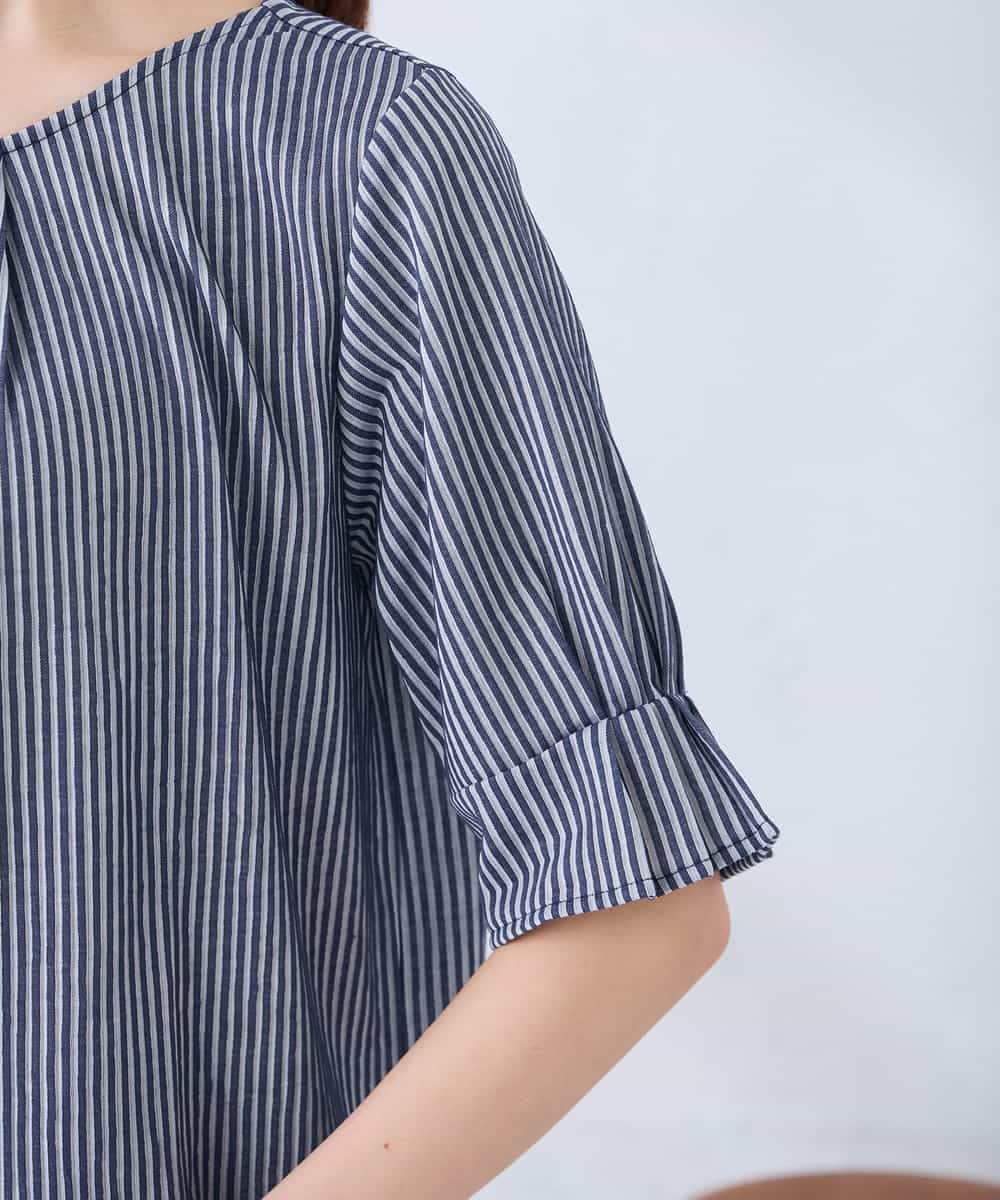 K2KHD40039 a.v.v(アー・ヴェ・ヴェ) タックパフスリーブトップス ライトイエロー