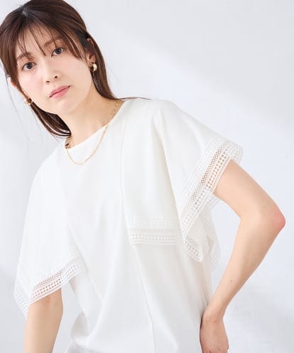 K2KHD52044 a.v.v 【接触冷感/UVカット】ハンカチスリーブトップス