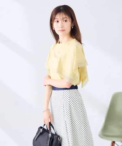 K2KHD52044 a.v.v 【接触冷感/UVカット】ハンカチスリーブトップス