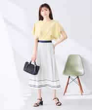 K2KHD52044 a.v.v(アー・ヴェ・ヴェ) 【接触冷感/UVカット】ハンカチスリーブトップス ブラック