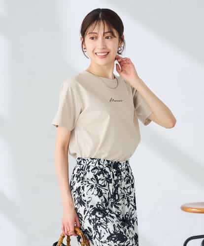 K2KHD54029 a.v.v 【接触冷感/UVカット/コットン100%】コンパクトロゴTシャツ