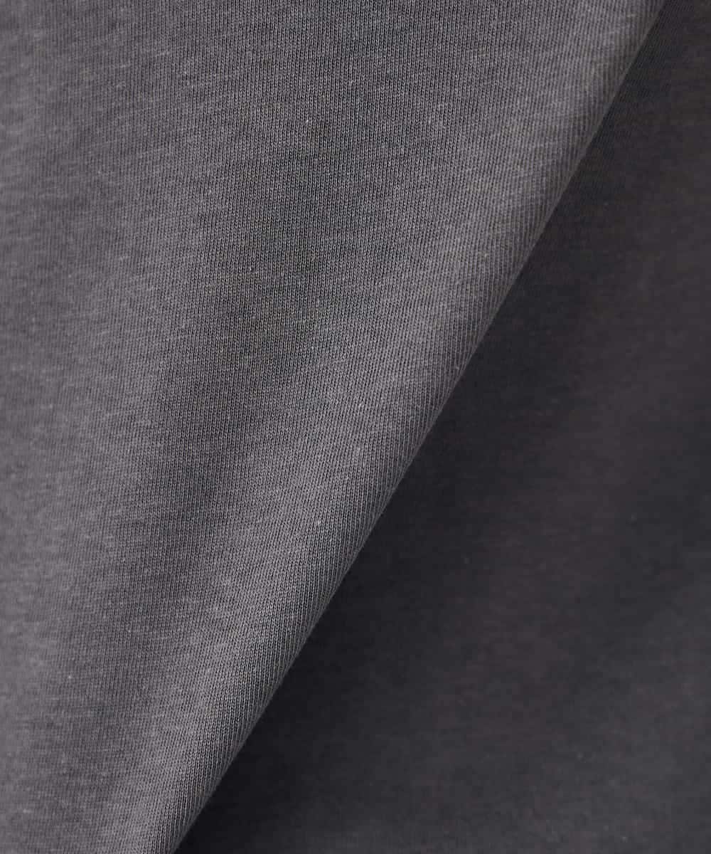 K2KHD54029 a.v.v(アー・ヴェ・ヴェ) 【接触冷感/UVカット/コットン100%】コンパクトロゴTシャツ グレージュ