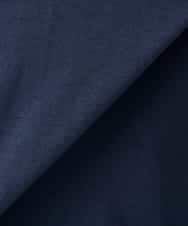K2KHD55029 a.v.v(アー・ヴェ・ヴェ) 【接触冷感/UVカット/コットン100%】ロゴゆるTシャツ ネイビー