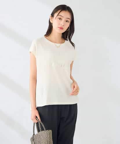 K2KHD64039 a.v.v 楊柳プリントTシャツ