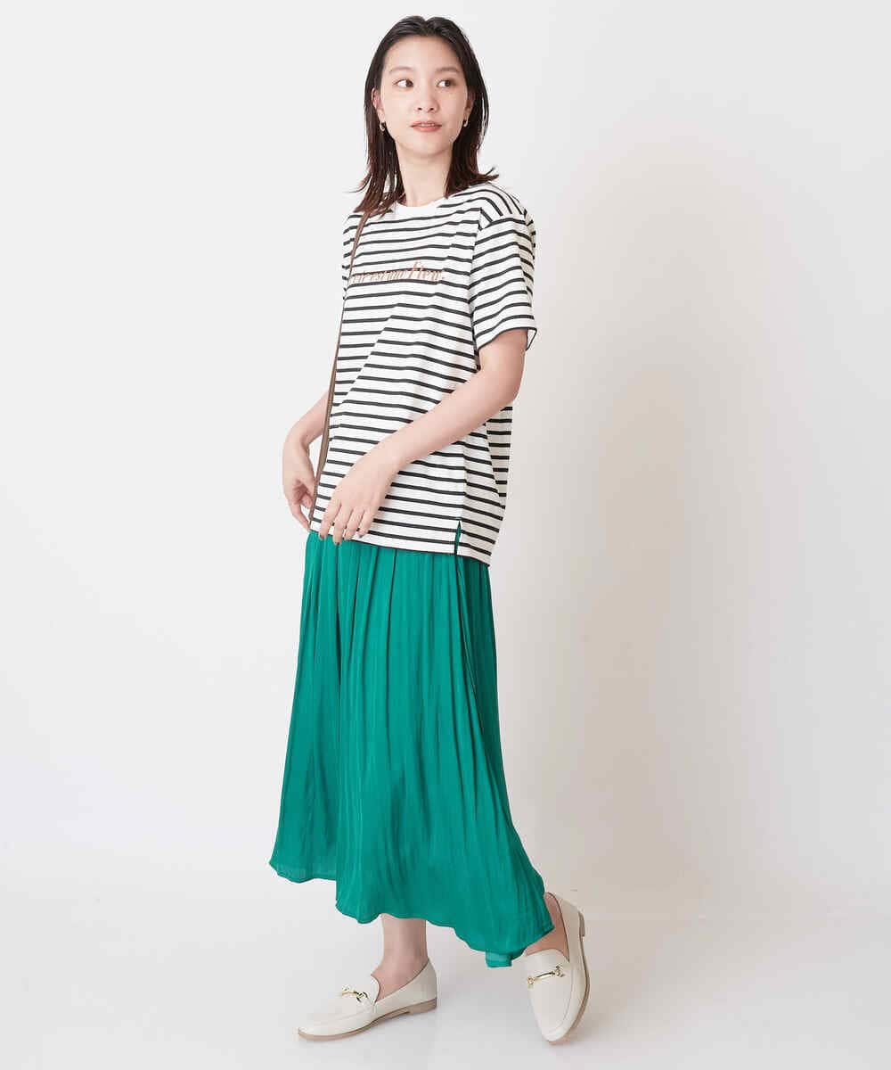 K2KHP16029 a.v.v(アー・ヴェ・ヴェ) 大人のロゴＴシャツ ホワイト