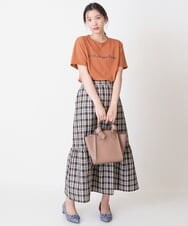 K2KHP16029 a.v.v(アー・ヴェ・ヴェ) 大人のロゴＴシャツ ホワイト