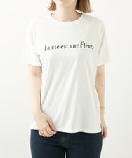 K2KHP16029 a.v.v(アー・ヴェ・ヴェ) 大人のロゴＴシャツ ホワイト