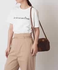 K2KHP16029 a.v.v(アー・ヴェ・ヴェ) 大人のロゴＴシャツ ホワイト