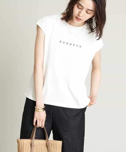 K2KHS67029  ワイドノースリーブロゴTシャツ