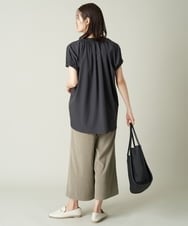 K2KHS79034 a.v.v(アー・ヴェ・ヴェ) 異素材ドッキングカットソー ベージュ