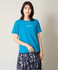 K2KHV54034 a.v.v(アー・ヴェ・ヴェ) 【接触冷感】プチロゴTシャツ ブラック