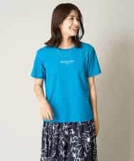 K2KHV54034 a.v.v(アー・ヴェ・ヴェ) 【接触冷感】プチロゴTシャツ ブラック