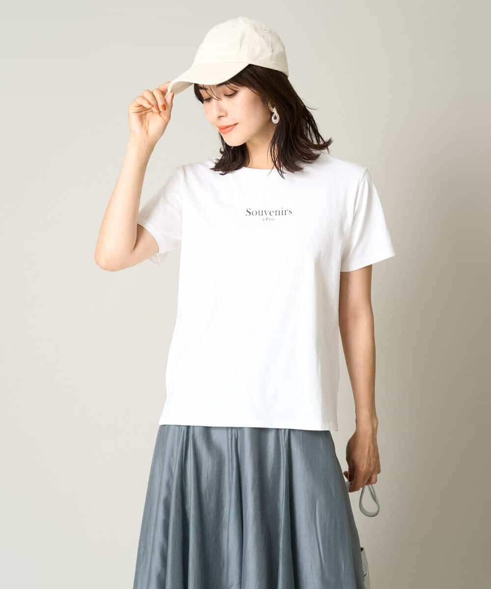 K2KHV54034 a.v.v(アー・ヴェ・ヴェ) 【接触冷感】プチロゴTシャツ ブラック