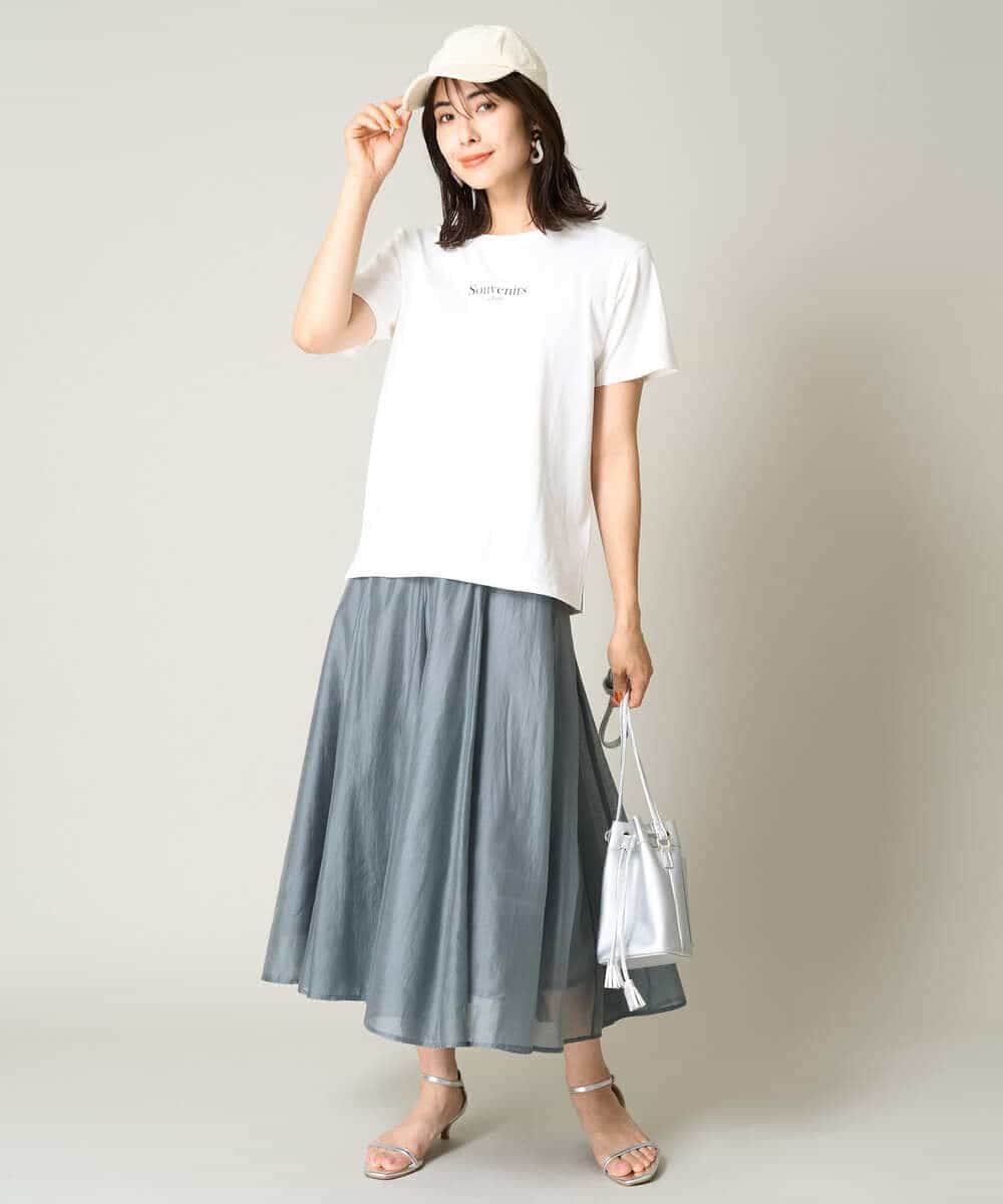 K2KHV54034 a.v.v(アー・ヴェ・ヴェ) 【接触冷感】プチロゴTシャツ ブラック