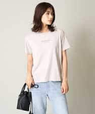 K2KHV54034 a.v.v(アー・ヴェ・ヴェ) 【接触冷感】プチロゴTシャツ ブラック