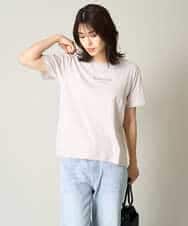 K2KHV54034 a.v.v(アー・ヴェ・ヴェ) 【接触冷感】プチロゴTシャツ ブラック